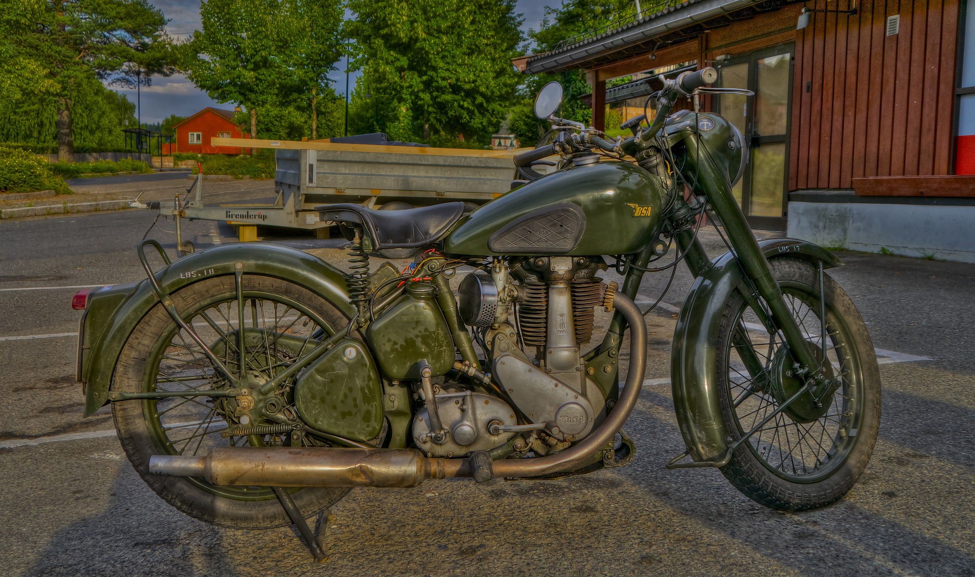 BSA Oldtimer Motorrad kaufen und verkaufen