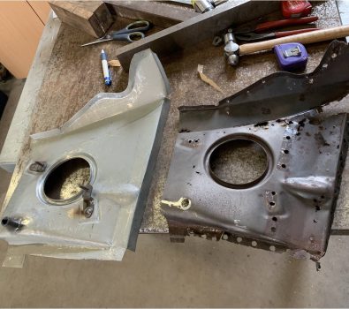 Anfertigung von Reparaturblechen für Ihren Oldtimer oder Youngtimer