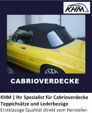 Alfa Romeo Cabrioverdecke