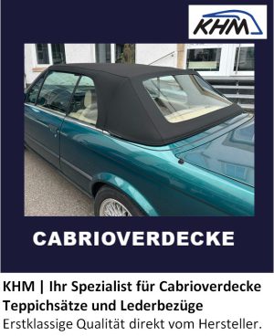 BMW Cabrioverdecke