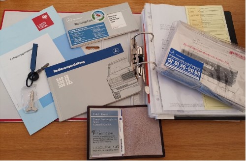 Wunderschön: Mercedes Benz S-Klasse mit historischer Zulassung Baujahr BJ 03/1989