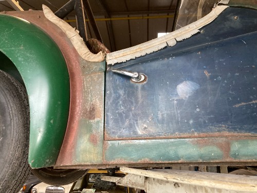 Für Bastler: Händlerfahrzeug Triumph TR3 Baujahr BJ 09/1958