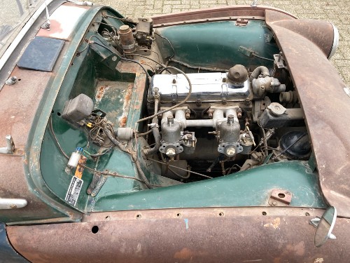 Für Bastler: Händlerfahrzeug Triumph TR3 Baujahr BJ 09/1958