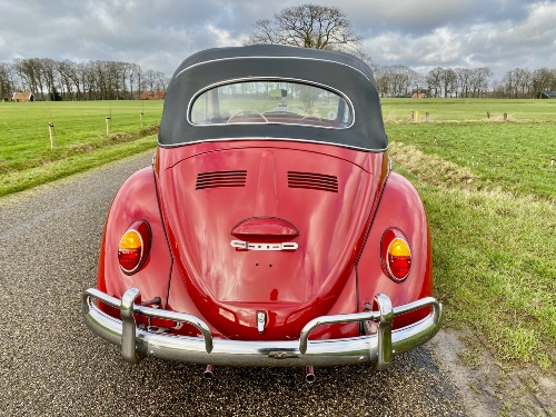käfer cabrio 1965 body off restauriert mit foto reportage Baujahr BJ 05/1965