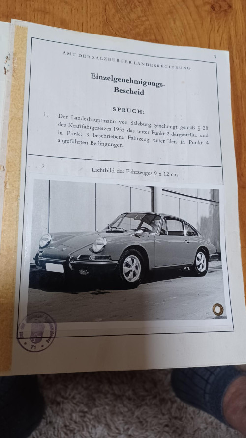 Traumhaft: Porsche 911 Baujahr BJ 10/1967