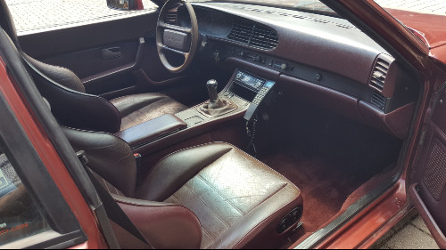 944 turbo Coupe zum Restaurieren mit seltenen orig. Sportsitzen Baujahr BJ 02/1986