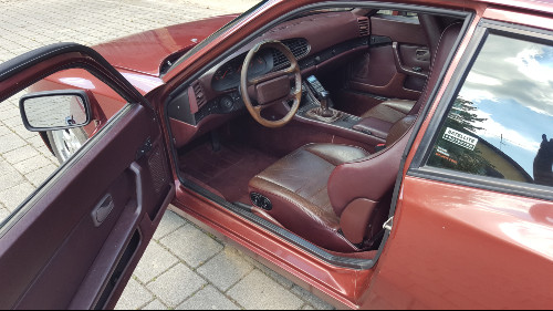 944 turbo Coupe zum Restaurieren mit seltenen orig. Sportsitzen Baujahr BJ 02/1986