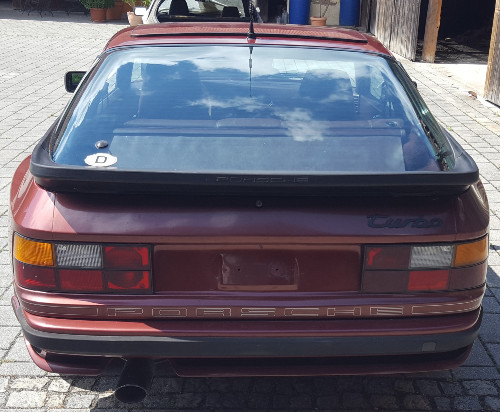 944 turbo Coupe zum Restaurieren mit seltenen orig. Sportsitzen Baujahr BJ 02/1986