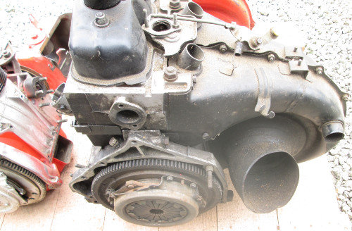 Fiat 500 und 126 Teilelager, Motore 650 ccm, etc. Baujahr BJ -