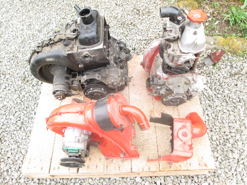 Fiat 500 und 126 Teilelager, Motore 650 ccm, etc. Baujahr BJ -