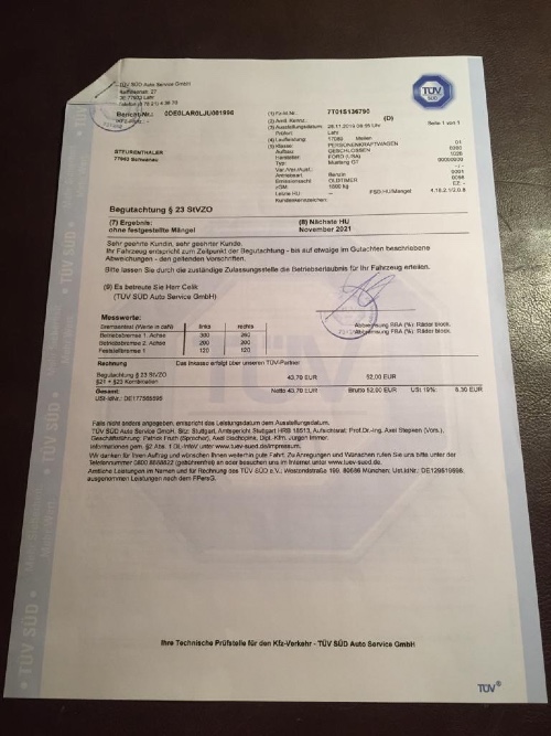 Ford Mustang in Originalzustand Baujahr BJ 07/1967