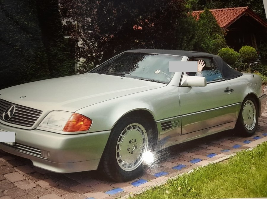 Street Racer Mercedes Benz SL-Klasse in Originalzustand Baujahr BJ 06/1990