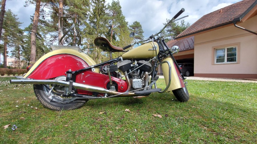 Indian Chief 1948 ,komplett restauriert . TOP Baujahr BJ 01/1948