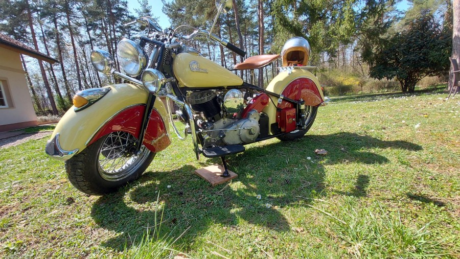 Indian Chief 1948 ,komplett restauriert . TOP Baujahr BJ 01/1948