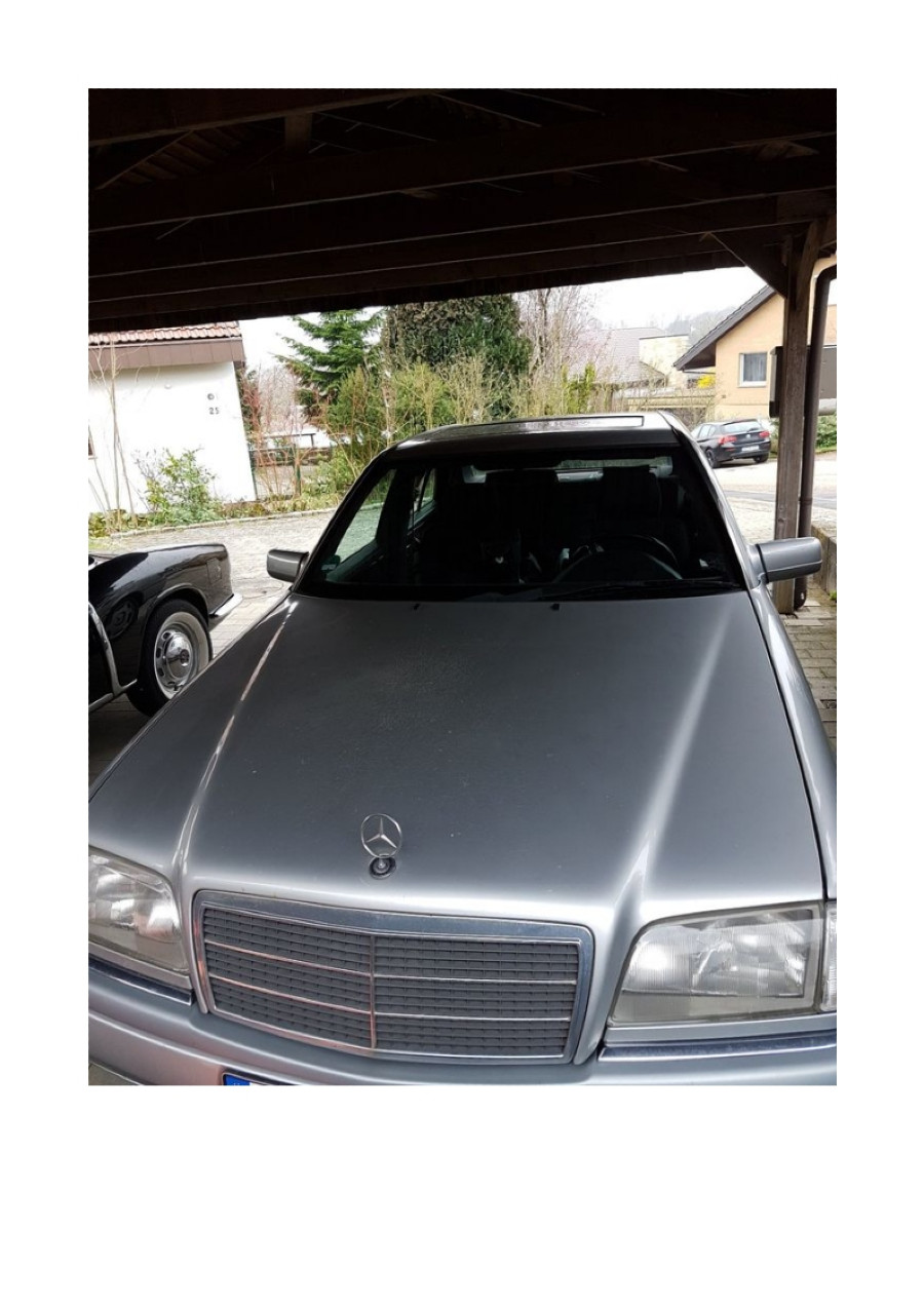 Mercedes Benz C-Klasse in rostfreiem Zustand zu verkaufen Baujahr BJ 03/1994