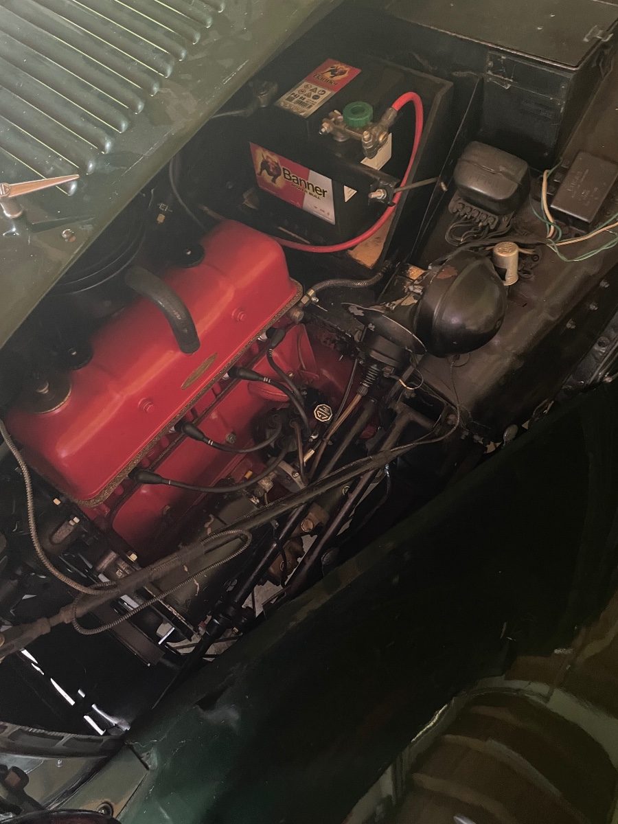 Oldtimer MG TD in gutem Zustand abzugeben mit Matching Numbers Baujahr BJ 12/1953