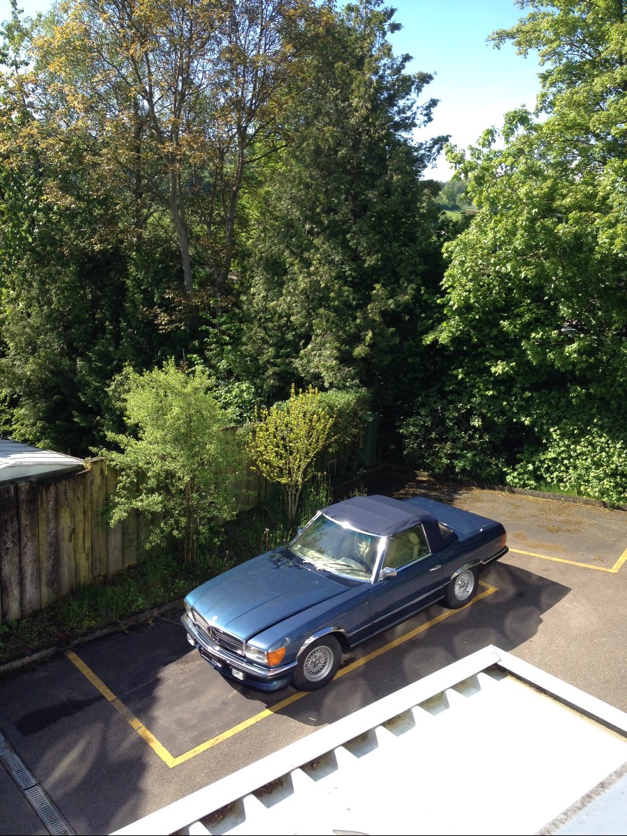 Mercedes Benz 450 in Originalzustand sucht neuen Besitzer Baujahr BJ 10/1974