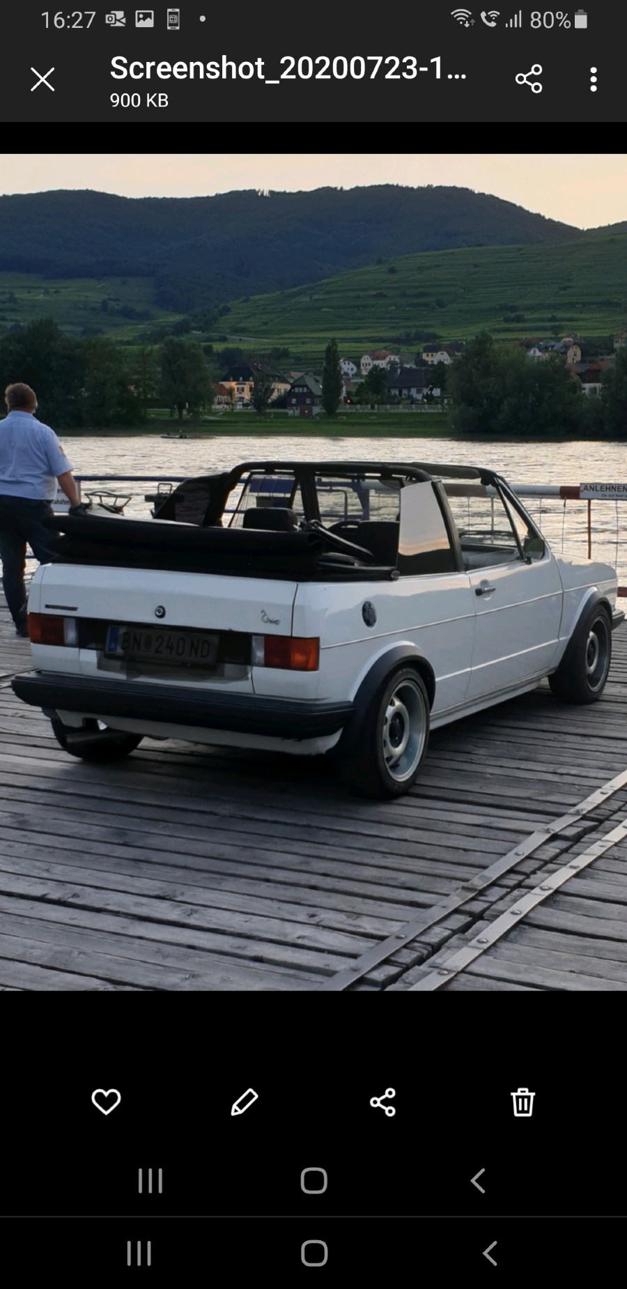 VW Golf 1 in rostfreiem Zustand Baujahr BJ 10/1982