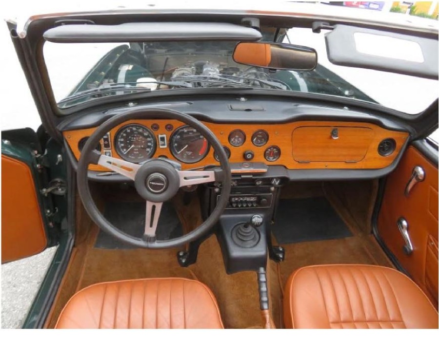 Triumph TR6 in gutem Zustand abzugeben sucht neuen Besitzer Baujahr BJ 04/1973