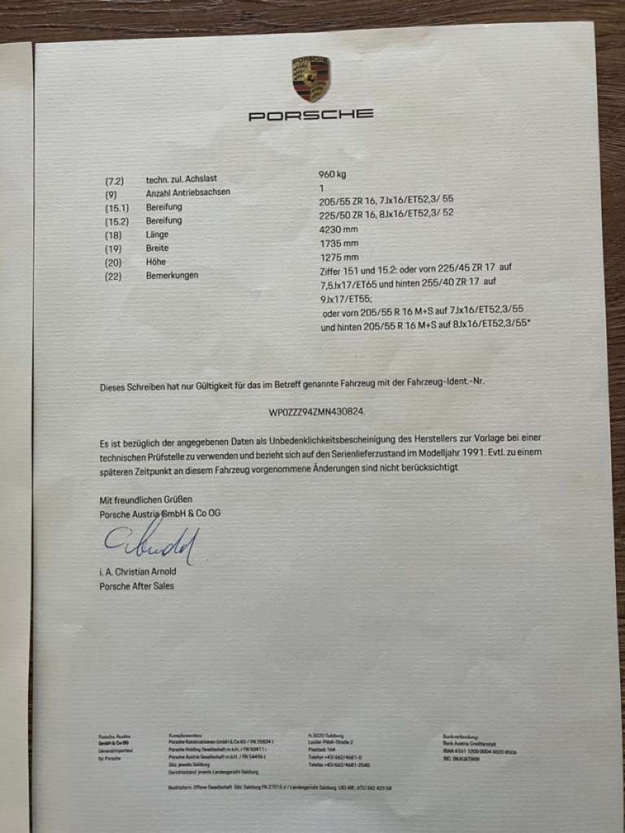 Gebraucht: Porsche 944 in gutem Zustand abzugeben Baujahr BJ 05/1991