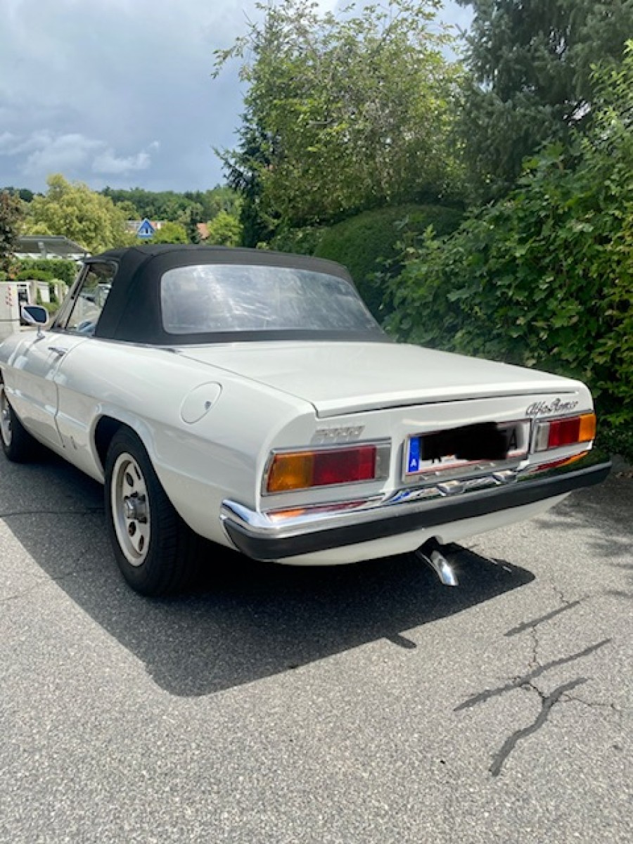 Alfa Romeo Spider in Originalzustand zu verkaufen Baujahr BJ 01/1976