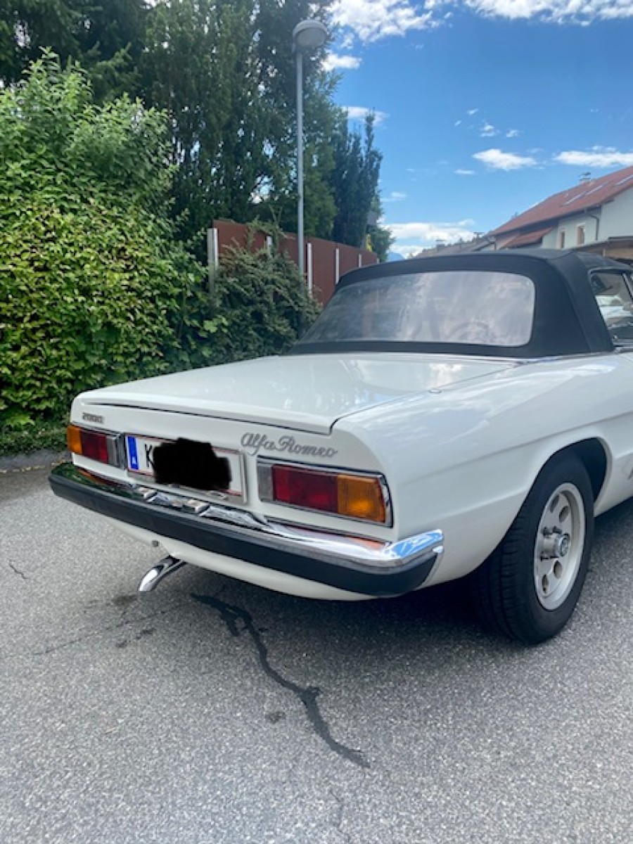 Alfa Romeo Spider in Originalzustand zu verkaufen Baujahr BJ 01/1976