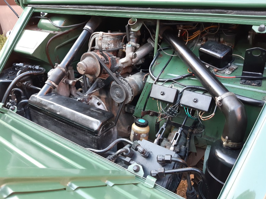 Mercedes Benz Unimog 411 Cabrio in rostfreiem Zustand mit niedriger Laufleistung Baujahr BJ 03/1961