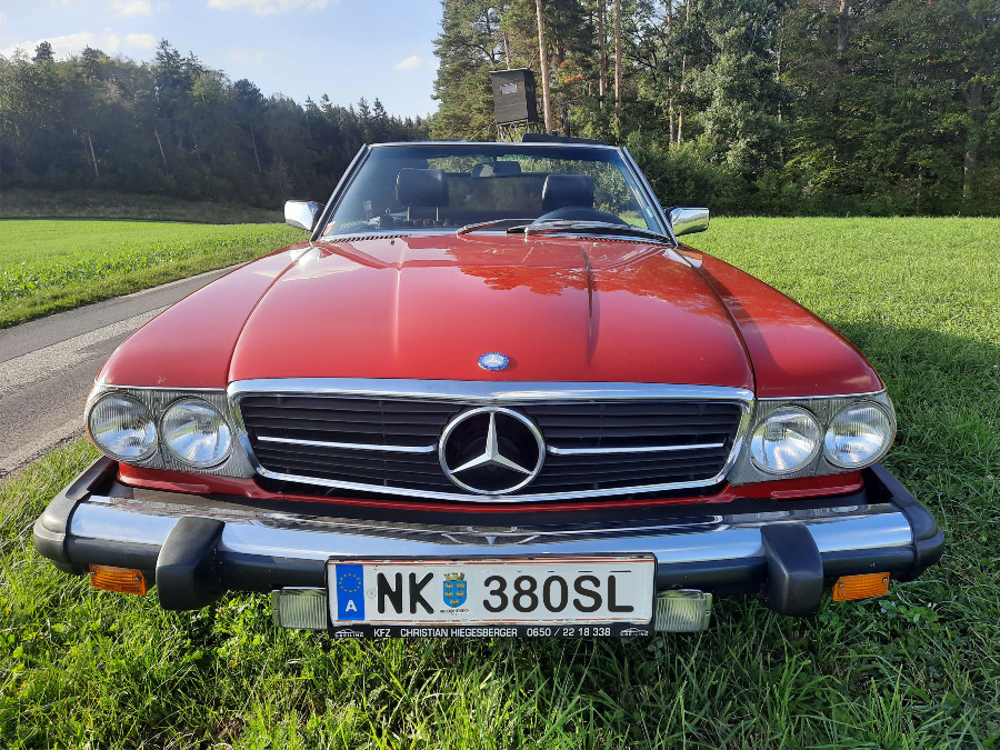 Mercedes Benz SL-Klasse 380 SL in gutem Zustand abzugeben Baujahr BJ 10/1982
