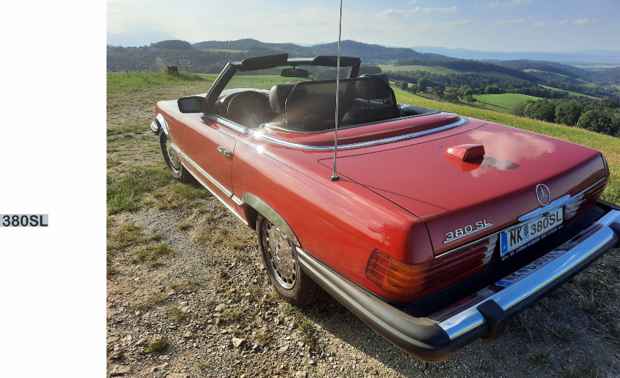 Mercedes Benz SL-Klasse 380 SL in gutem Zustand abzugeben Baujahr BJ 10/1982