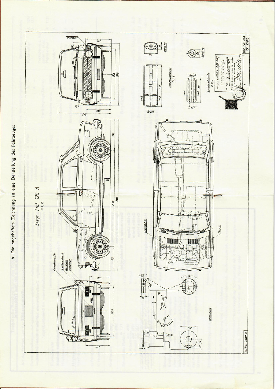 Verkaufe: Diverses… für Fiat 128 Baujahr BJ -