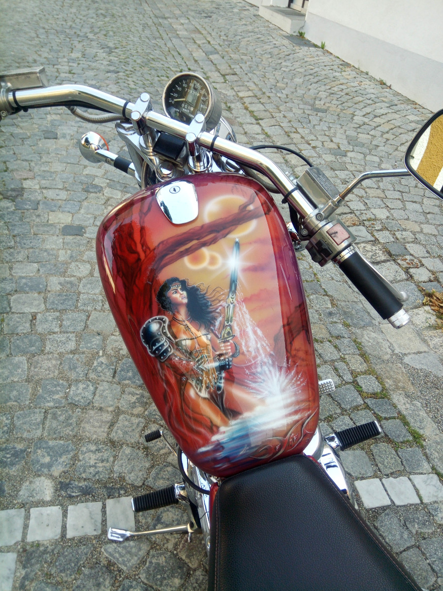 Suzuki sonstige Modelle VS800 Intruder mit Anhänger Baujahr BJ 03/1992