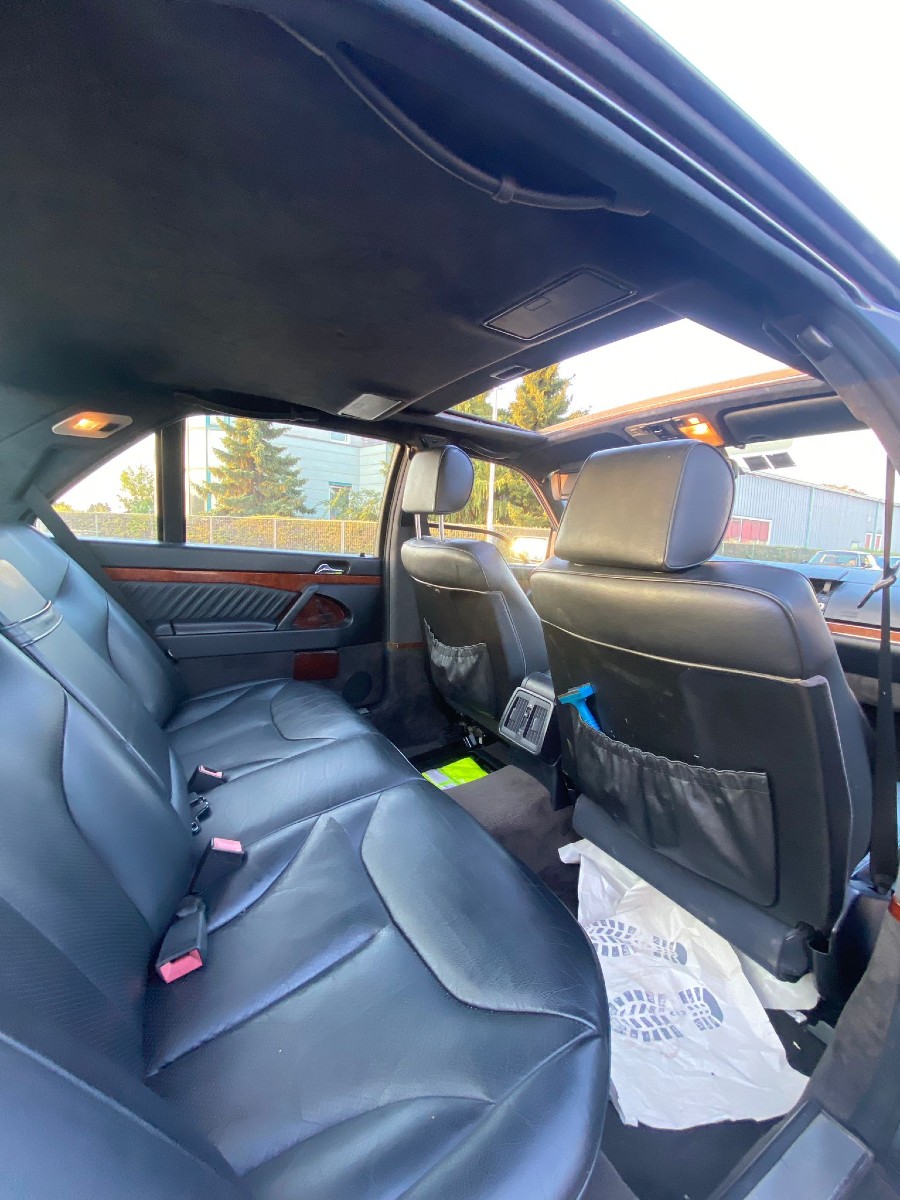 Youngtimer Mercedes Benz S-Klasse SEL 600 in rostfreiem Zustand Baujahr BJ 10/1993