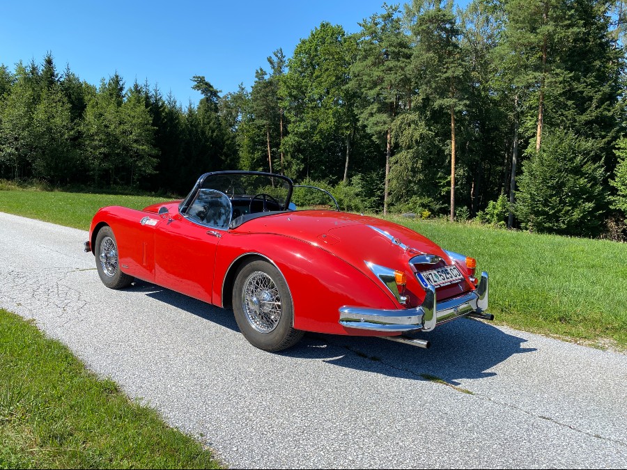 Klassiker Jaguar XK OTS 150 S in gutem Zustand abzugeben Baujahr BJ 01/1959