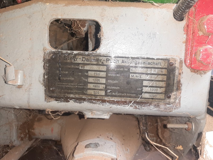 Steyr 15er steyr in rostfreiem Zustand sucht neuen Besitzer Baujahr BJ 01/1955