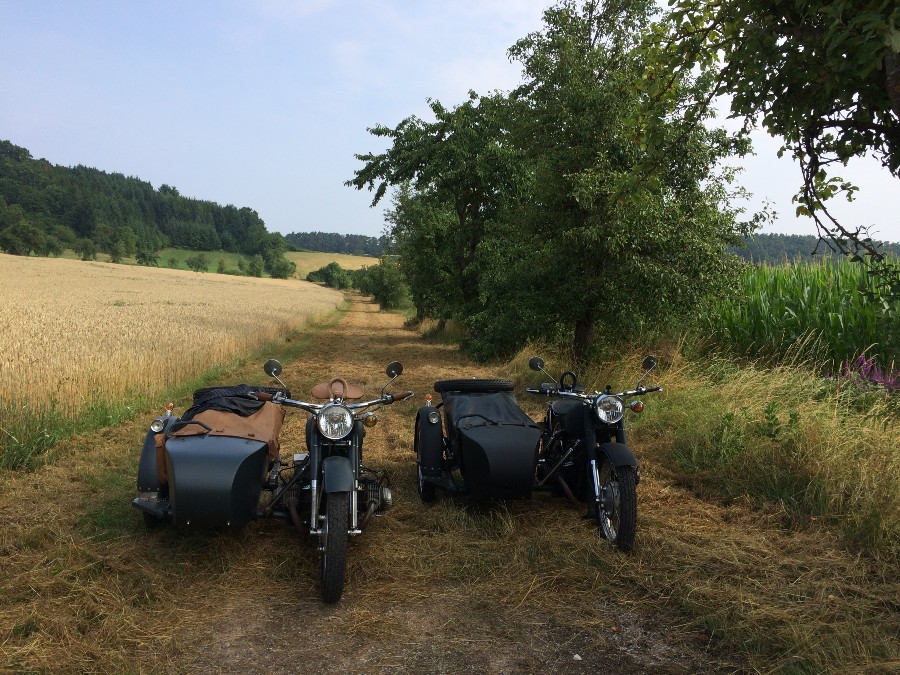 ChangJiang Beiwagen Motorrad Baujahr BJ 01/1960