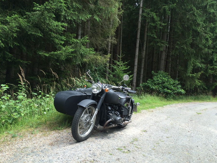 ChangJiang Beiwagen Motorrad Baujahr BJ 01/1960
