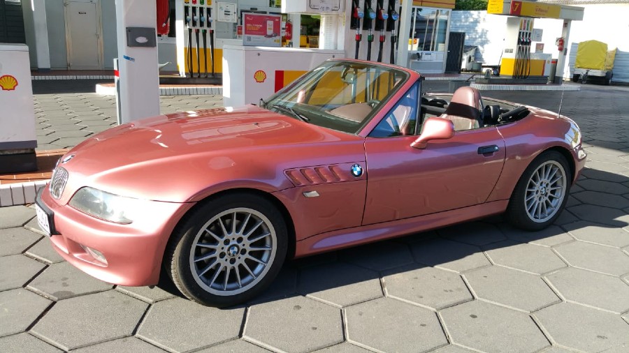BMW Z3 Cabrio individual, sundown metallic 395/8 Baujahr BJ 09/1997