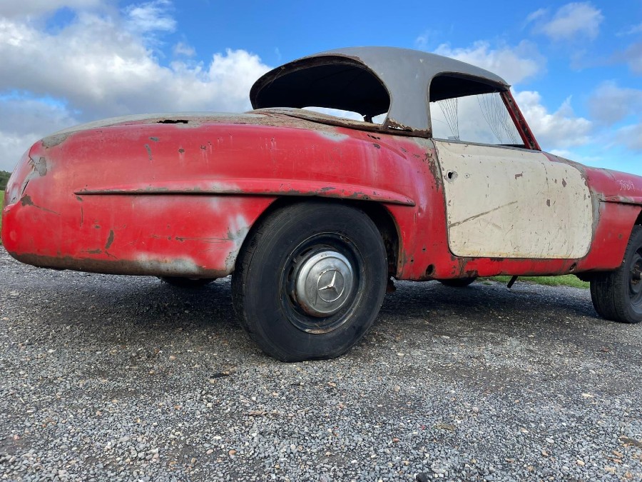 Mercedes Benz 190 mit niedrigem Kilometerstand Baujahr BJ 01/1963