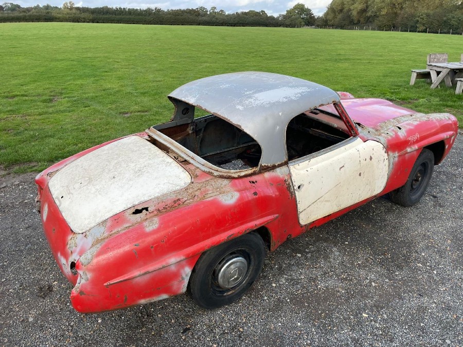 Mercedes Benz 190 mit niedrigem Kilometerstand Baujahr BJ 01/1963
