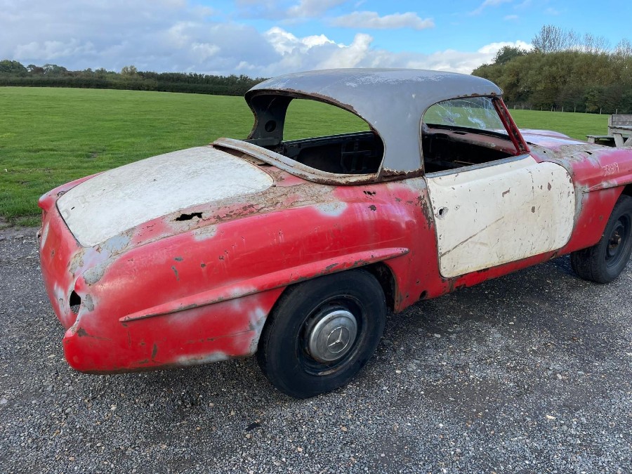 Mercedes Benz 190 mit niedrigem Kilometerstand Baujahr BJ 01/1963