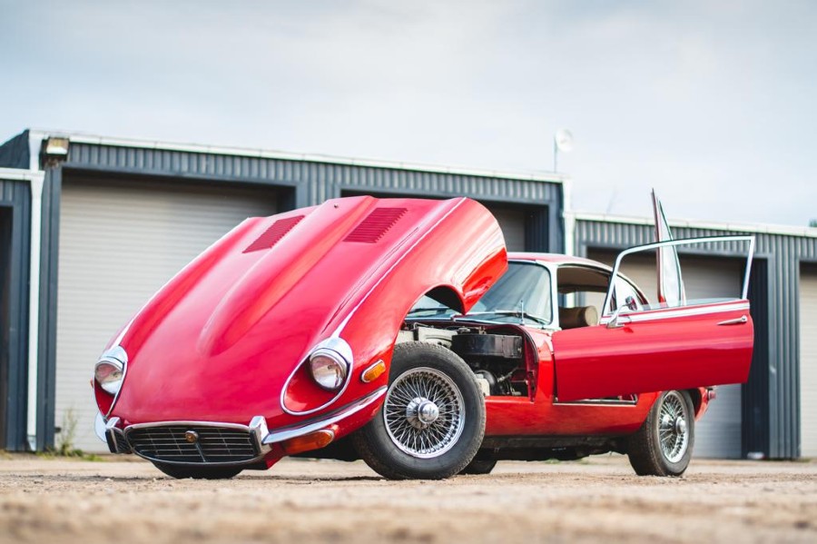 Jaguar E-Type abzugeben Baujahr BJ 01/1971