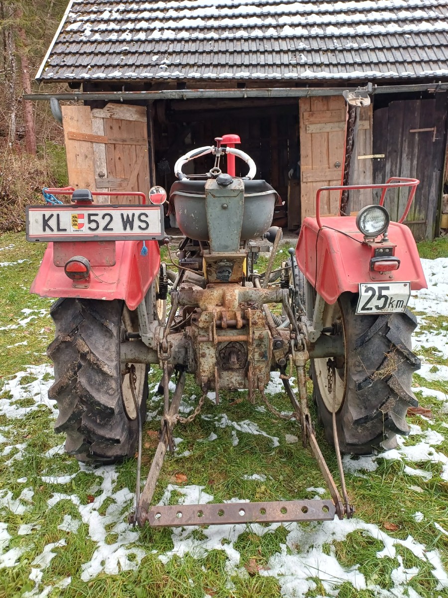 Gebraucht: Steyr t84 t84e inkl. 5t Seilwinde/Forstanhänger Baujahr BJ 02/1962