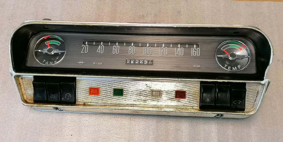 Tachometer für Opel Rekord zu verkaufen Baujahr BJ -