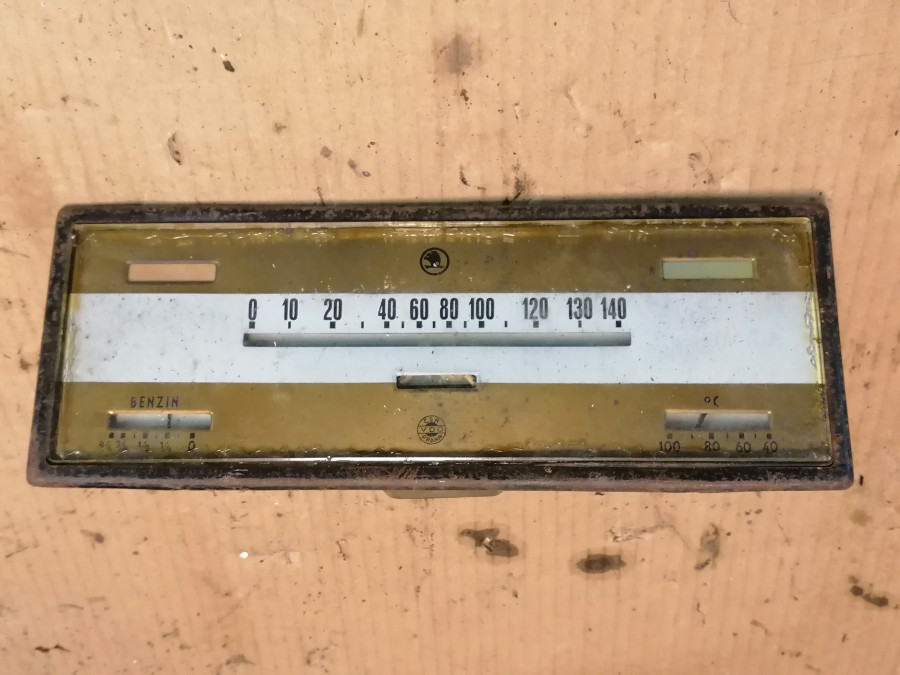 Tachometer für einen Skoda 1101 zu verkaufen Baujahr BJ -