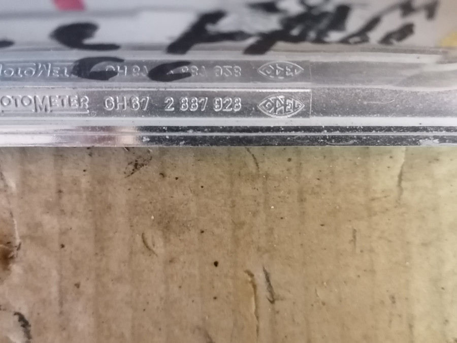 Tachometer für einen Opel Kadett B mit Heizungsbedienteil Baujahr BJ -