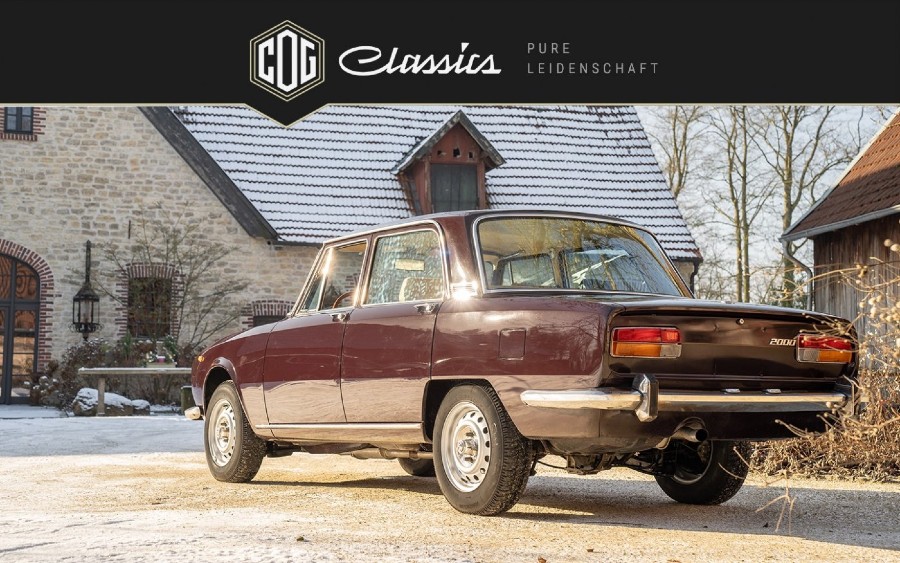 1973er Alfa Romeo 2000 Berlina Baujahr BJ 03/1973