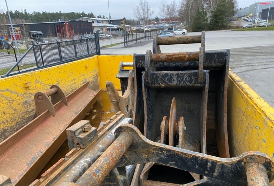 Mobilbagger Volvo EW160E + Anhänger Baujahr BJ 01/2004