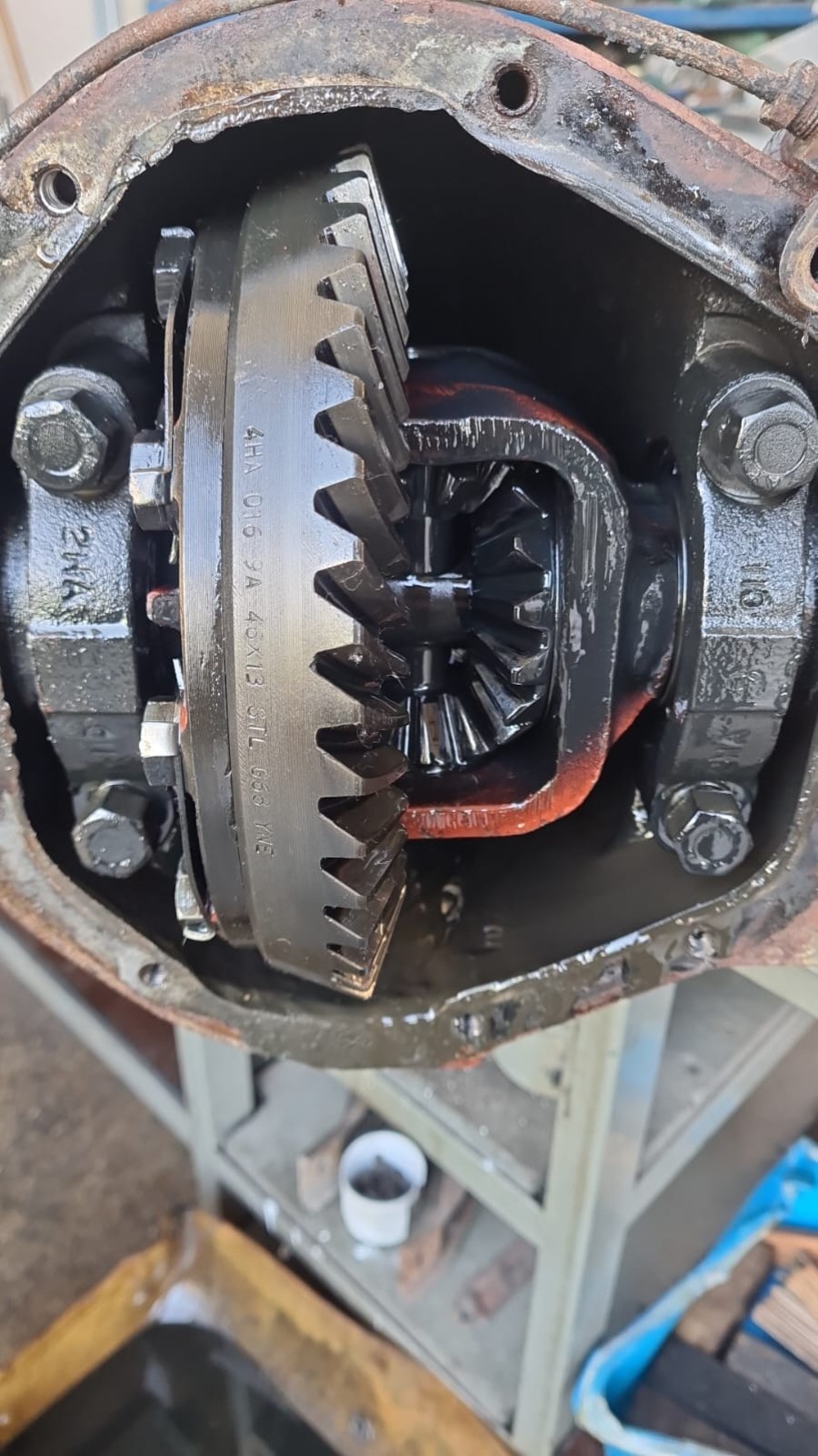 Hinterachse für Maserati Indy Baujahr BJ -