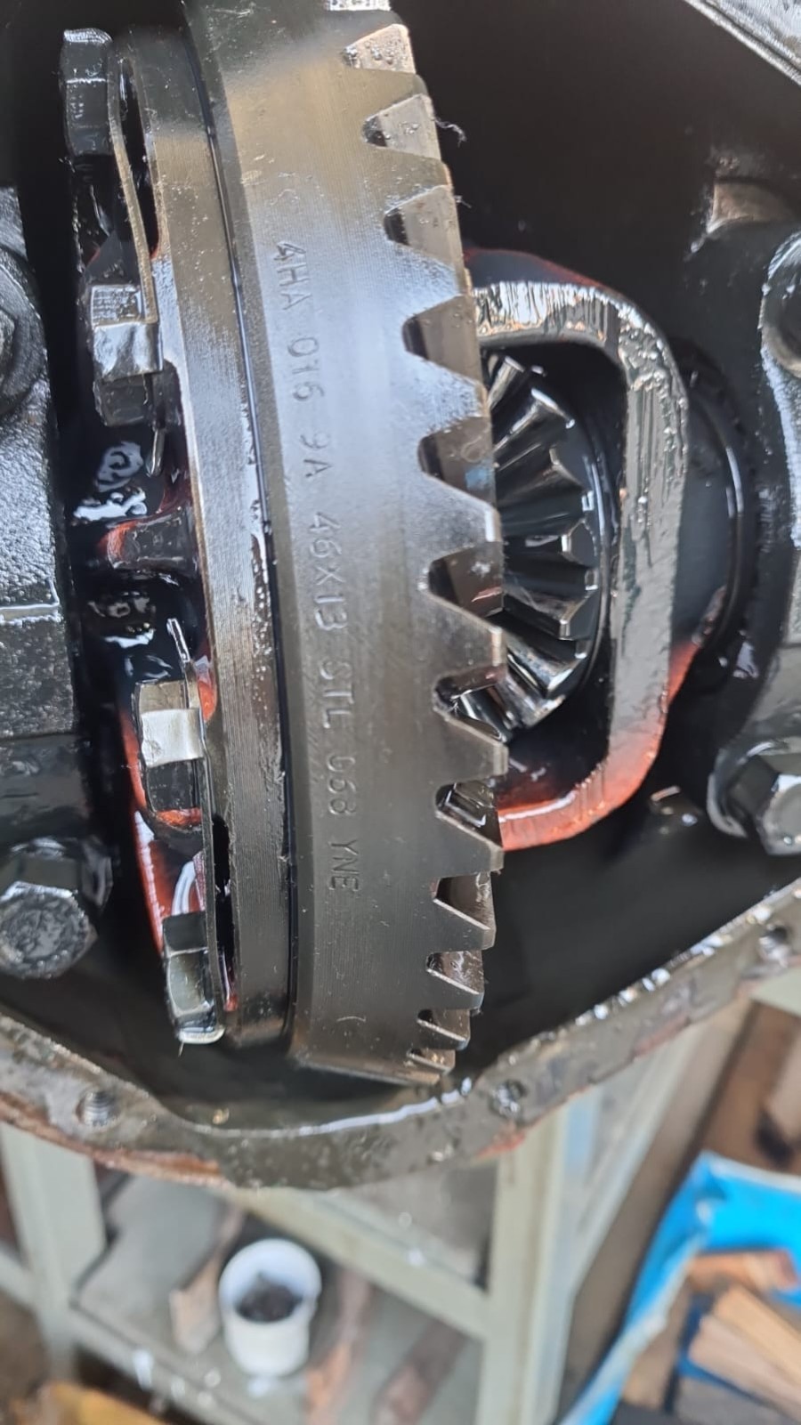 Hinterachse für Maserati Indy Baujahr BJ -