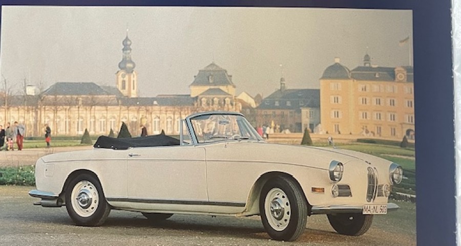 Top: BMW 503 Cabrio komplett restauriert mit niedrigem Kilometerstand Baujahr BJ 07/1957